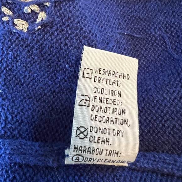 Vintage Ugly Christmas Sweater Full Zip Snowmen Feathers Cowboy Beaded Snow XXL - Picture 13 of 14